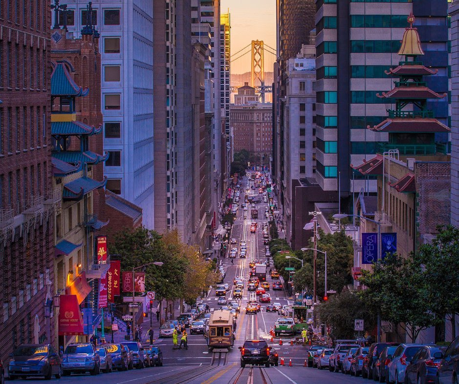 Street in San Francisco.